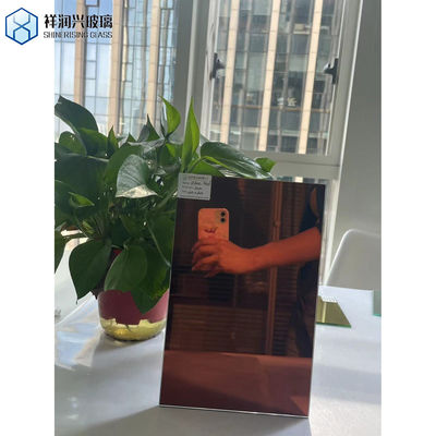 China 1830*2440/2140*3300/2440*3660 Gran espejo de vidrio de aluminio liso pulido