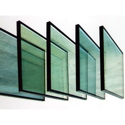 Panel de vidrio aislado de doble esmaltado reflectante Qingdao de 6 mm para ventanas de pared de cortina