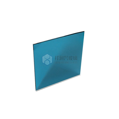 Certificado SGS 3-6 mm de aluminio transparente flotante de vidrio espejo de plata con doble recubrimiento