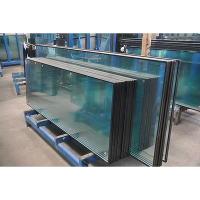 Vidrio aislado con doble acristalamiento con persianas en el interior para ventana pared de vidrio aislado triple
