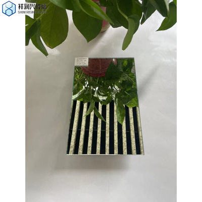 Hojas de vidrio de espejo antiguo azulejos para revestimiento de pared de decoración de hogar moderno personalizado