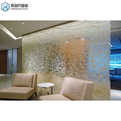 Vidrio con patrón de diamante con bajo contenido de hierro para Qingdao Kasumi Karatachi Mistlite