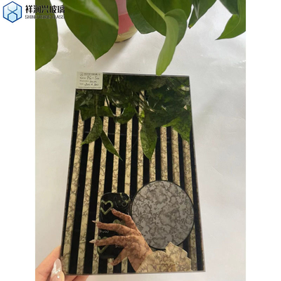 Fabricación Antiguo espejo de plata Decorativo de baño espejo de vidrio