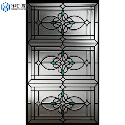Los ladrillos de cristal de vidrio de hielo ultraclaros certificados ISO para las particiones de pared de vidrio del baño