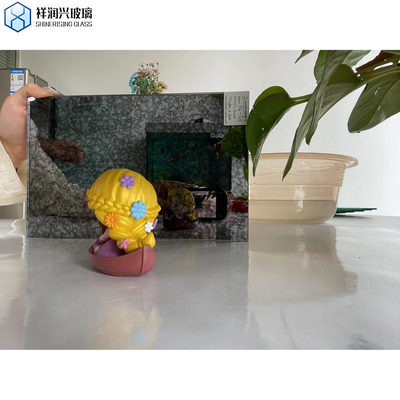 Muebles de estilo antiguo extra grande de plata espejo cuadrado de la pared para el salón