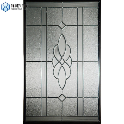 Vidrio con alambre decorativo de Karatachi transparente y ondulado de 3 mm-6 mm para arquitectura