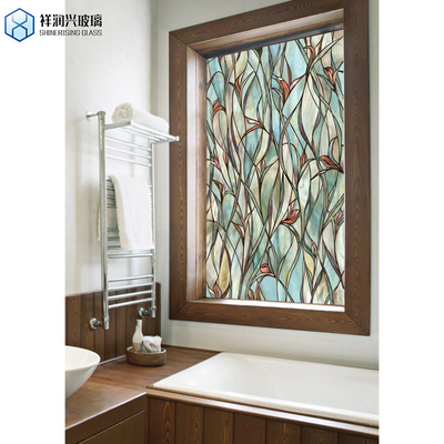 Ladrillo de vidrio con patrones personalizados para decoración de interiores Ladrillo de color certificado ISO