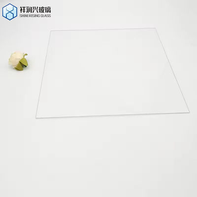 1717*1128 3,2 mm Vidrio solar con patrón de hierro bajo con recubrimiento de aire templado