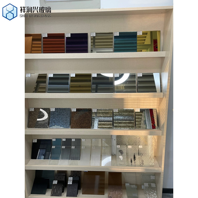 1mm-3mm de vidrio de colores espejo de plata para Tcapas de pared de partición como el cliente principal
