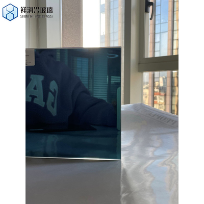 1mm-3mm de vidrio de colores espejo de plata para Tcapas de pared de partición como el cliente principal