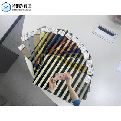 Espejo de colores para decoración Vidrio laminado/aislado/flotante/con patrón/temperado