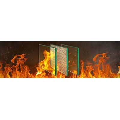 1830*2440/2140*3300/2440*3660 Hoja de seguridad de vidrio transparente resistente al fuego para una gran demanda