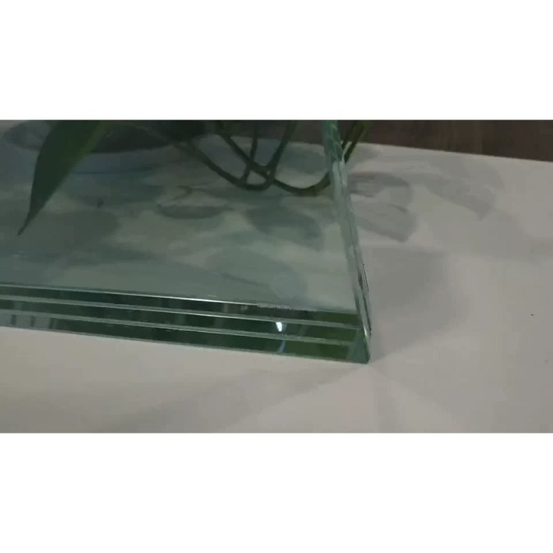 Muebles planos Energía Durable 552 Vsg 10,76 mm PVB vidrio laminado templado con CE SGCC