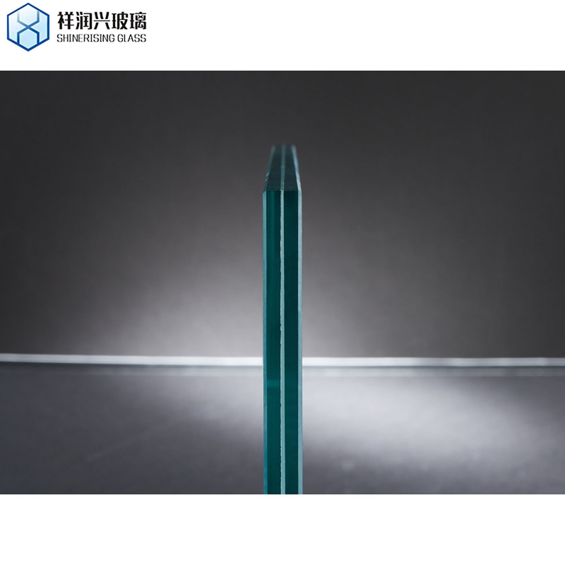 6.38-8.38mm Vidrio laminado templado claro para la reducción del ruido y la protección UV
