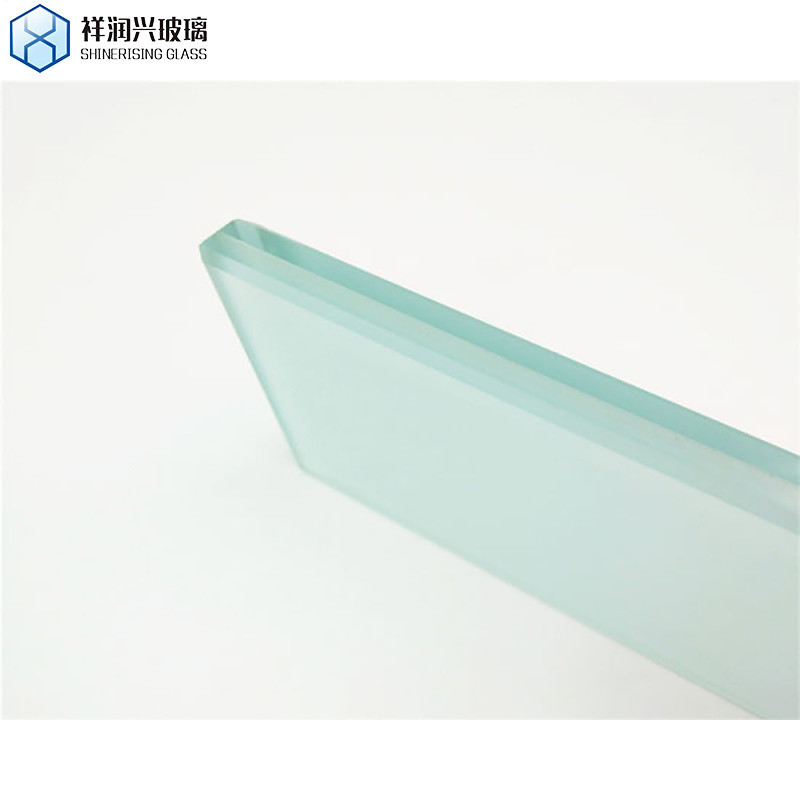 Vidrio decorativo vidrio laminado para edificios de construcción arquitectónica plana/curva