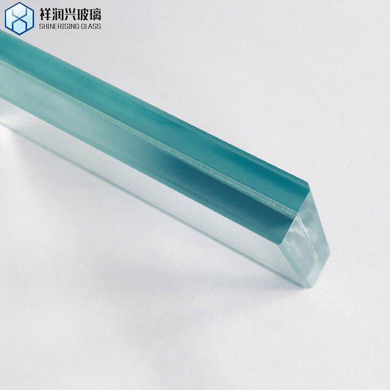 Estructura sólida 6.38mm 8.38mm 10.38mm Vidrio laminado claro o de color para sus necesidades