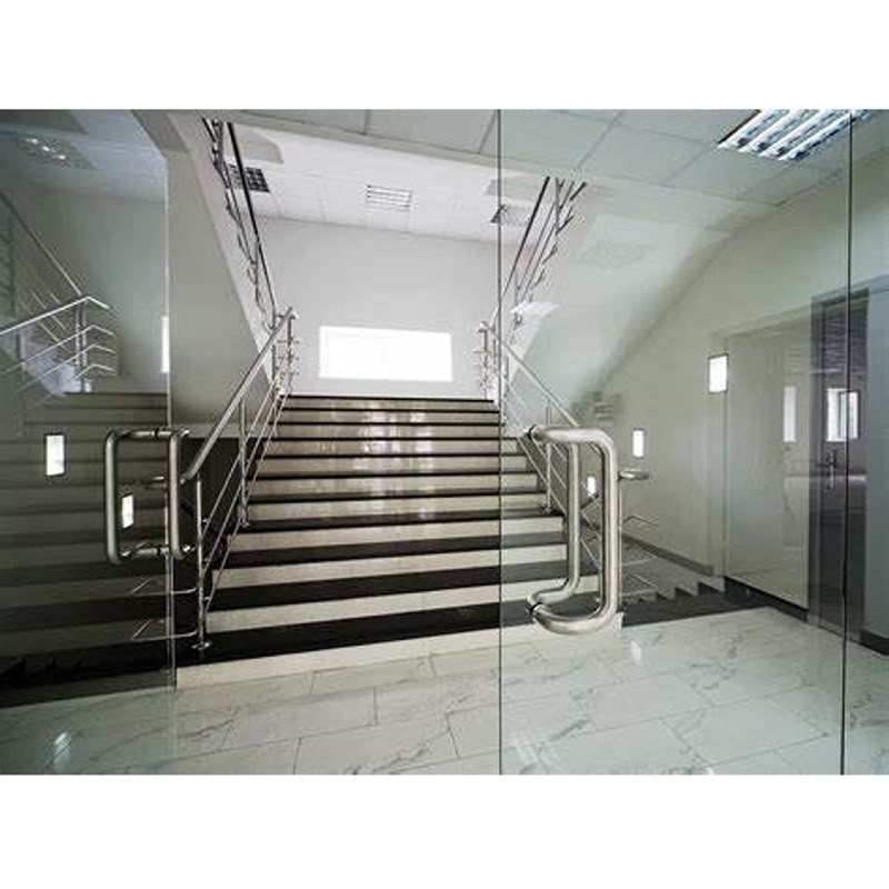 Aplanamiento conforme al artículo 4-20mm Puerta de oficina de vidrio templado de espesor para edificios de oficinas