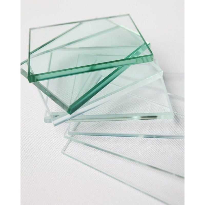 Vidrio único cableado de 5 mm 6 mm 10 mm 16 mm espesor vidrio transparente templado a medida para construcción
