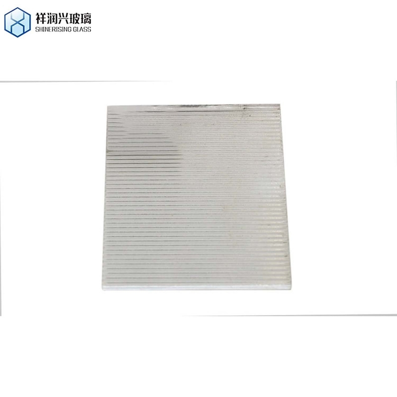 Estructura sólida de vidrio plano de patrón ultra claro para el baño y el tanque de peces 5 mm-10 mm plano