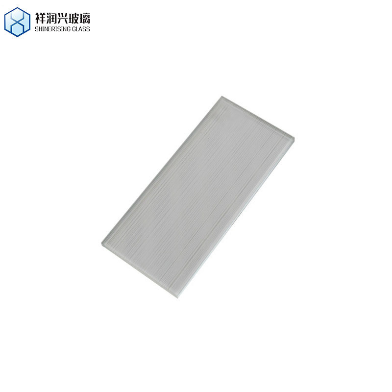 Flat Australia Tempered Seguridad Privacidad Decorativa Claros Bajo Hierro Refuerzable Patrón de Puerta Vidrio