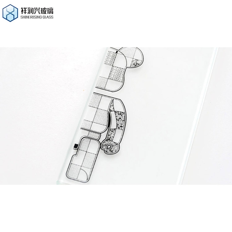 Vidrio de impresión de pantalla de seda templada de 0,5 mm 0,7 mm 1 mm 2 mm 3 mm para pantalla táctil capacitiva