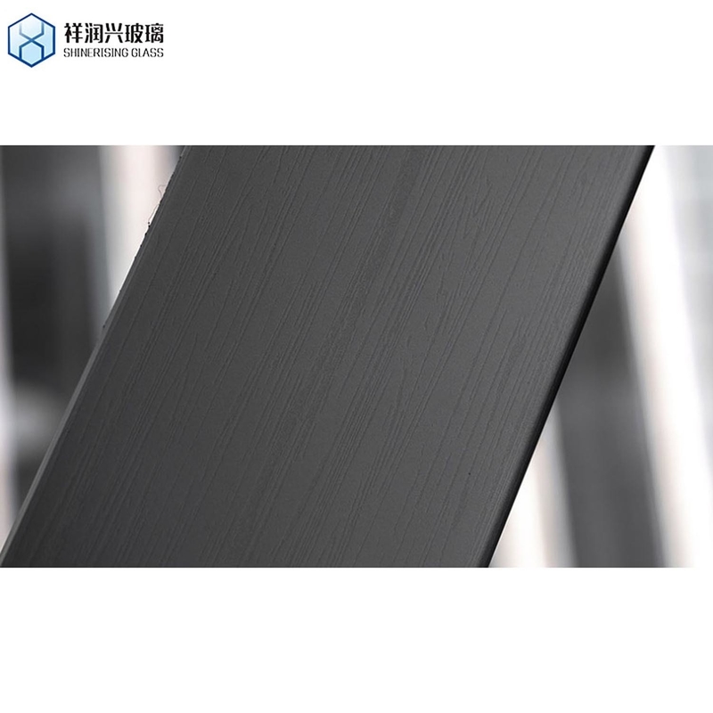 Vidrio congelado de 3 mm 4 mm 5 mm 10 mm Vidrio con patrones Moru claro Vidrio teñido decorativo Temperado Vallada de caña estrecha de onda de fluido Vidrio de construcción