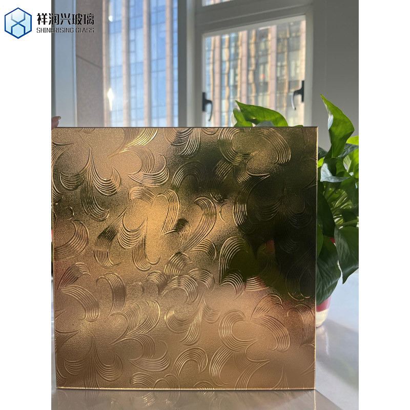 Color bronce Nashiji Patrón de vidrio Texturas de vidrio 1830*1220-1500*2000-1830*2440-2134*2440