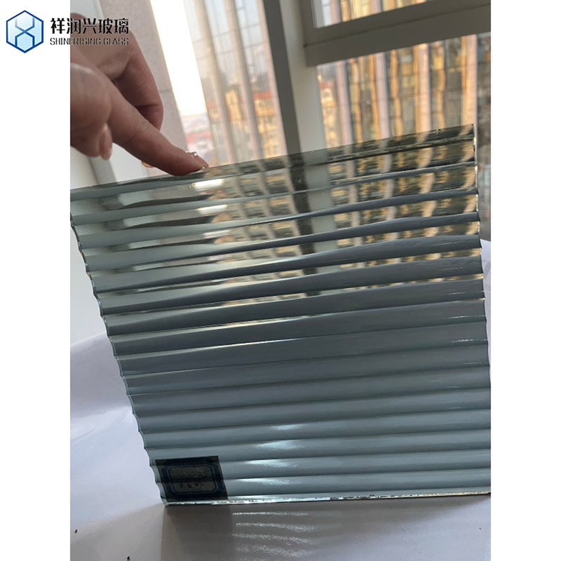 Flat Polished Water Wave Pattern Texturas de ondas de agua acrílicas de vidrio de plexi para decoración del baño