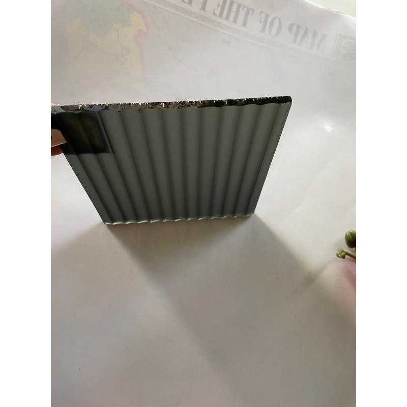 Vidrio de impresión 3D digital de alta definición con puntos de lluvia de patrón para decoración del hogar