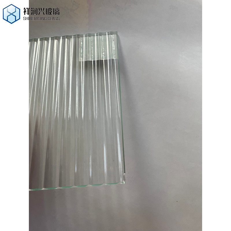 2 mm 3 mm 4 mm 5 mm 6 mm Vidrio de patrón claro Figura de vidrio laminado para construcción de edificios