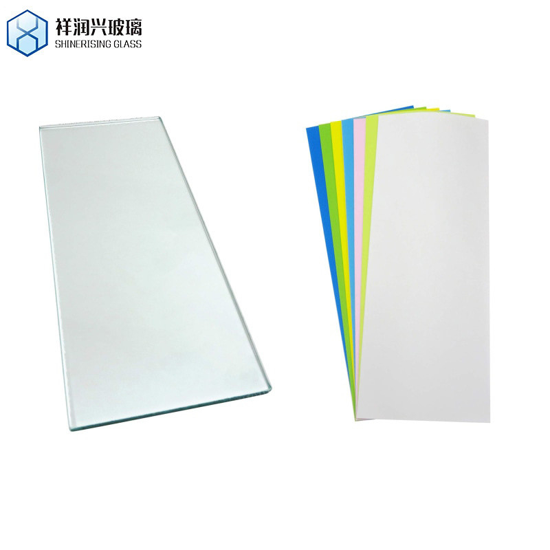 Vidrio flotante con estructura sólida y tinte de color en gris oscuro azul verde bronce