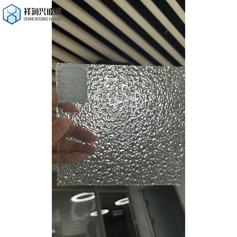 Panel de vidrio transparente de vidrio con bordes templados, ondulados, con cuerda, de vidrio de fluido, con certificación CE
