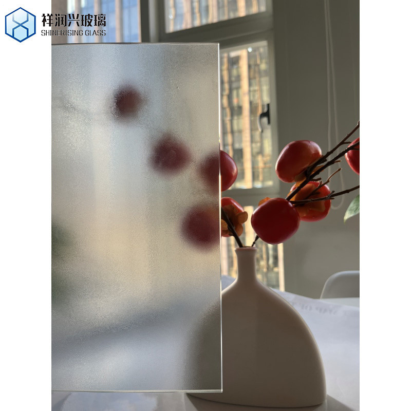 Arquitectura Fusión decorativa de bordes planos pulidos Trabajo personalizado de vidrio templado fundido