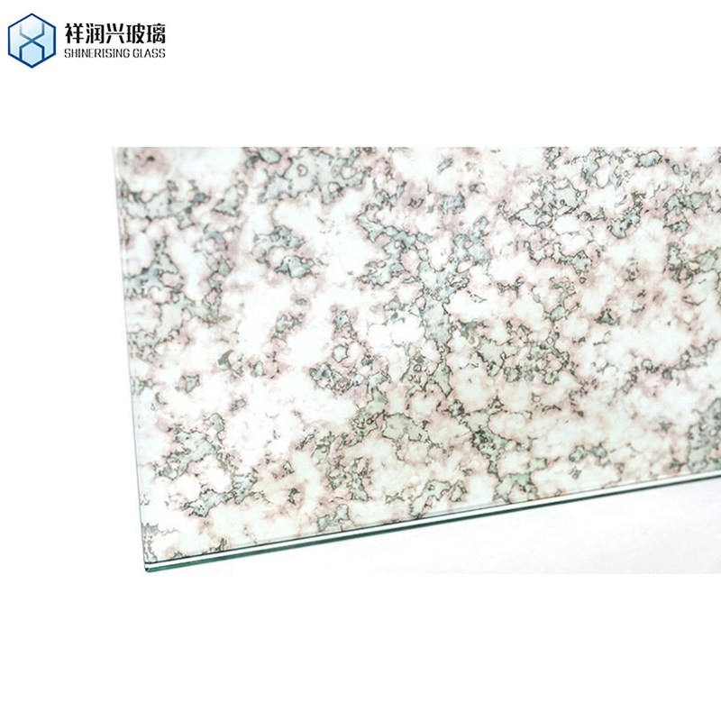 Gran espejo antiguo de vidrio Francés Decorado hojas de pared de plata acabado personalizado