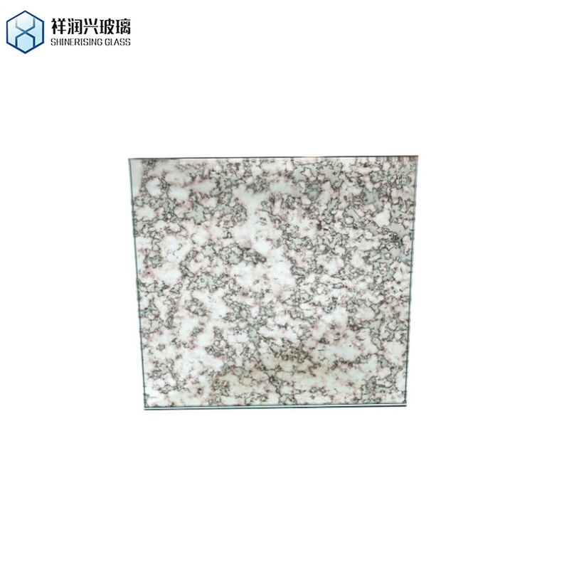 Mini diseño antiguo espejo de vidrio mosaico de la pared de baño azulejo con material de marco de vidrio
