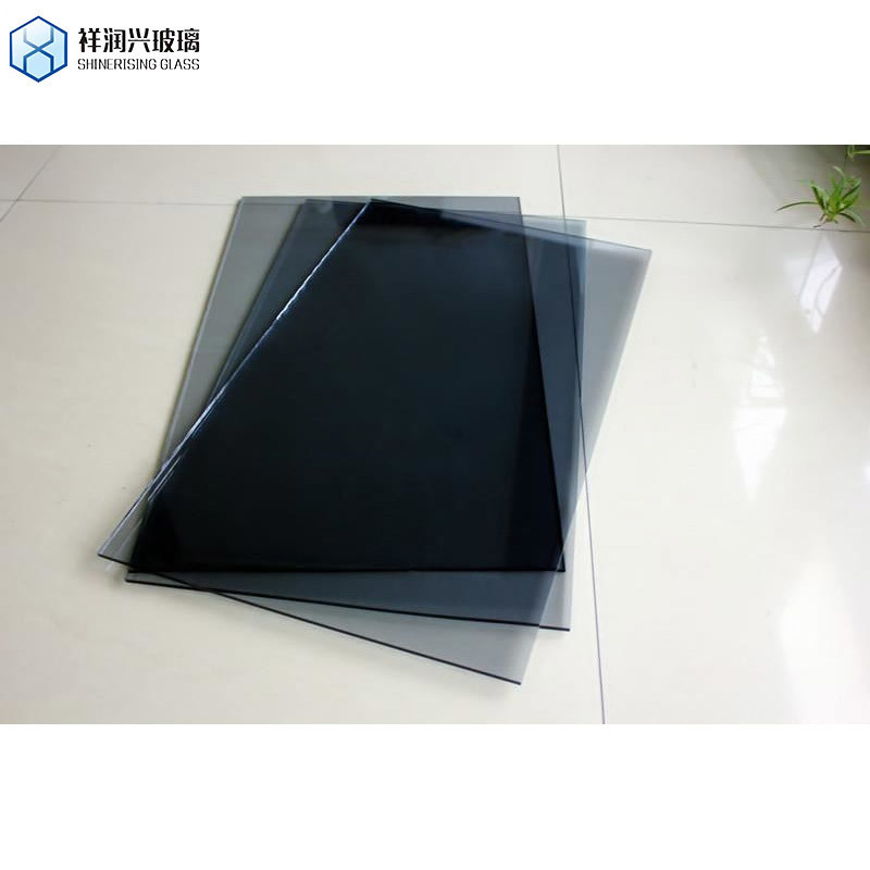 Vidrio flotante de 5 mm, 6 mm, 10 mm y 12 mm laminado Euro Gris Reflector Tintado para Decoración