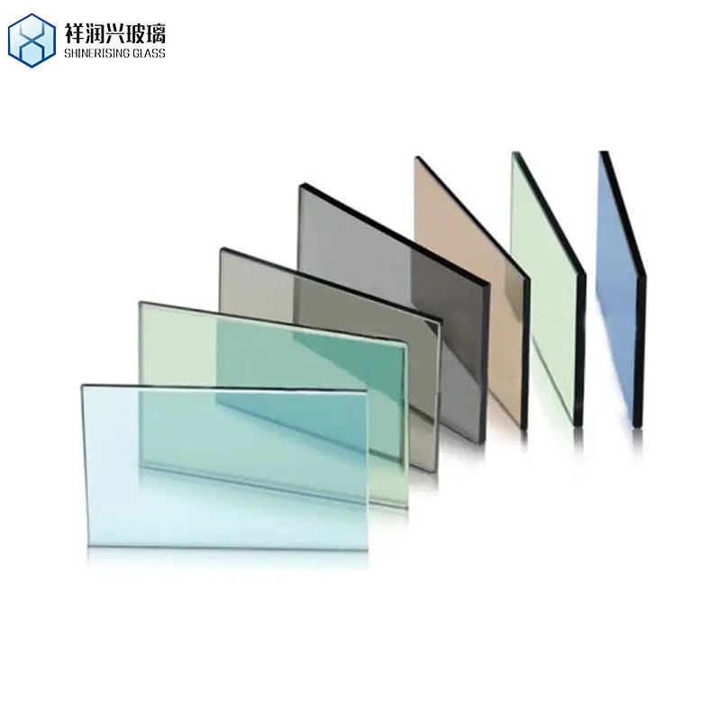 3300*2140 3300*2250 Azul Bronce Gris Verde Negro Tintado Vidrio Flotante Estructura sólida