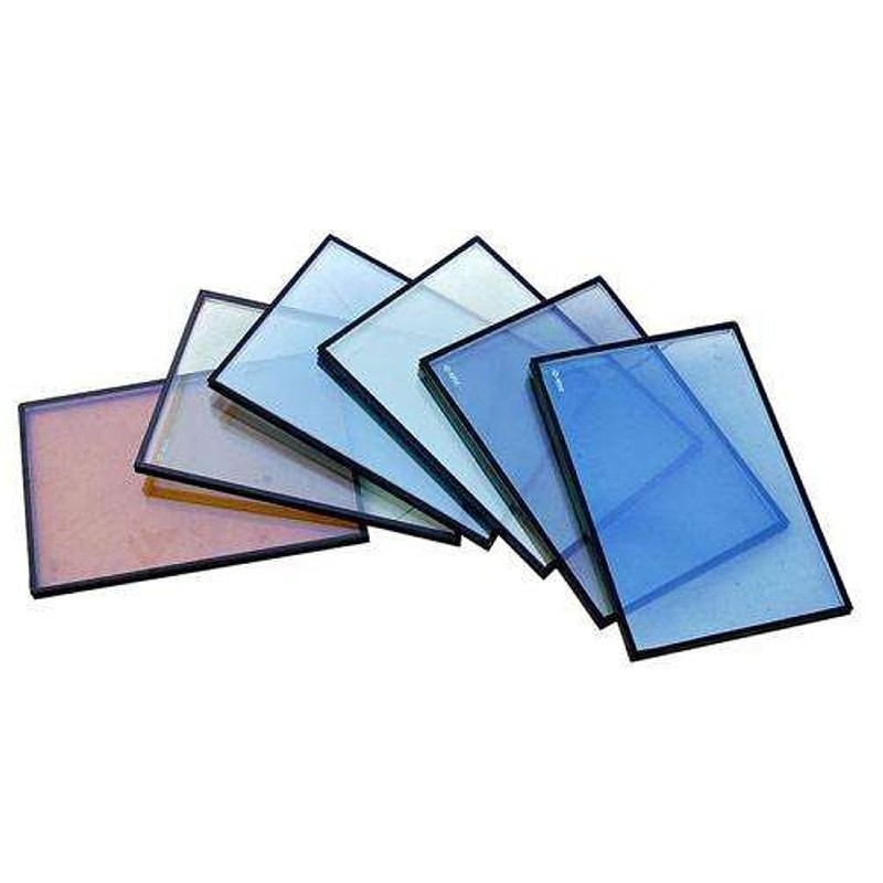 Vidrio gris de 5 mm para decoración de edificios en color sólido