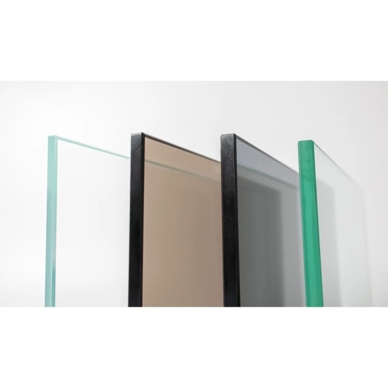 Vidrio reflector de color teñido claro de bronce oscuro para la personalización de muebles de construcción