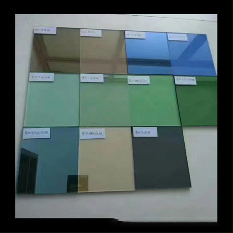 Vidrio de vidrio único con alambre / decorativo / de baño Tintado de vidrio flotante colores opcionales 3mm-12mm