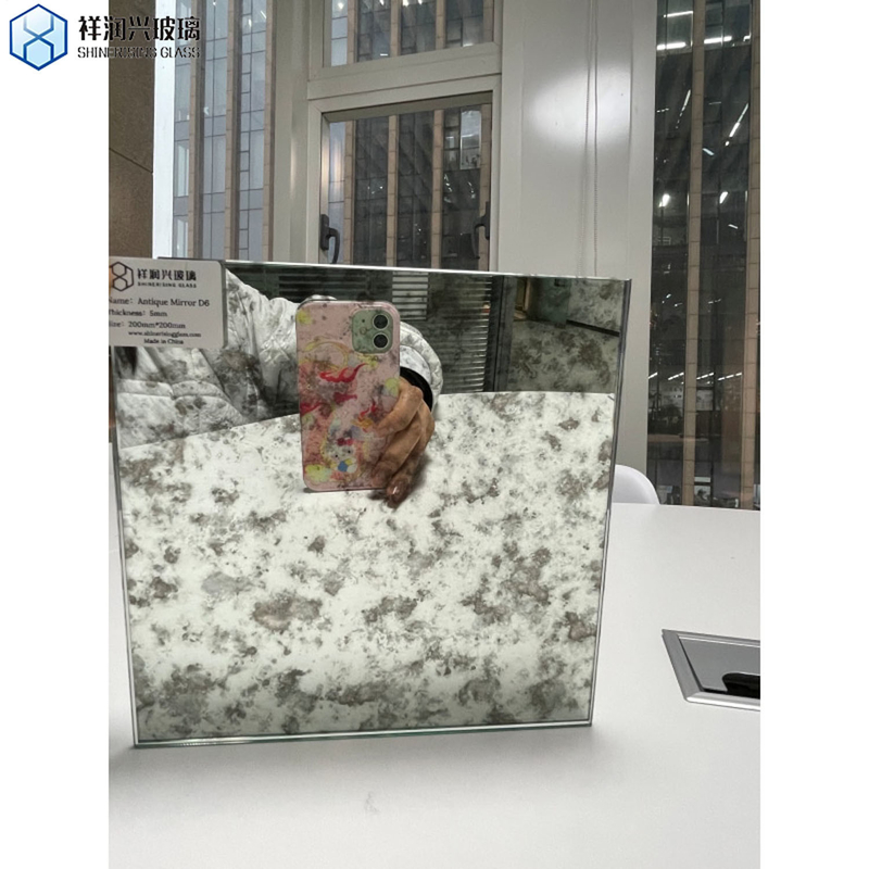 Panel de pared de espejo de vidrio decorativo de estilo moderno con certificación CE de Direct