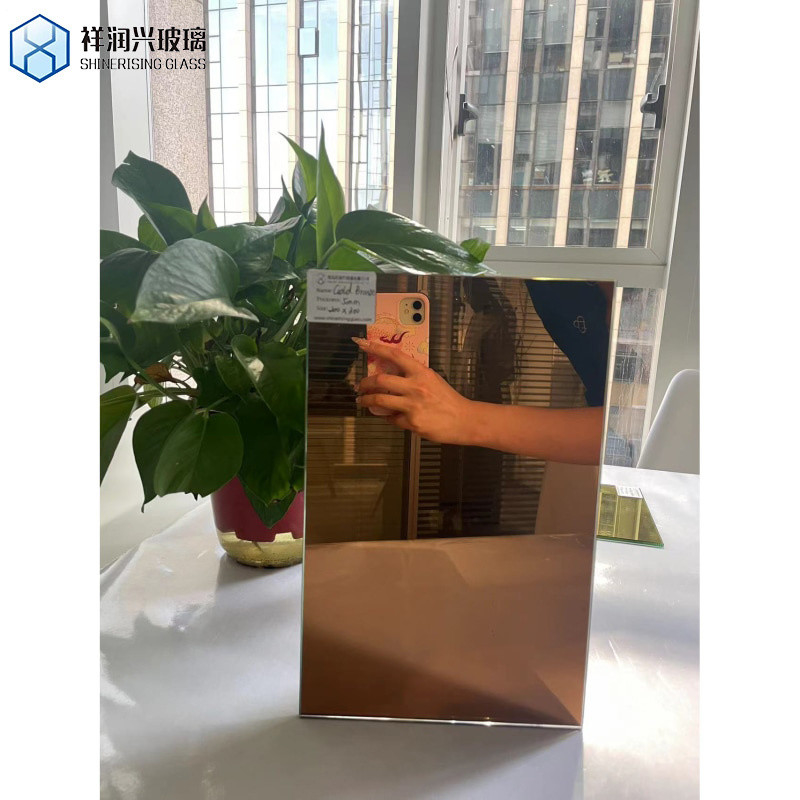 B2B demanda de capas modernas de vidrio transparente LED espejo de maquillaje para la forma rectangular