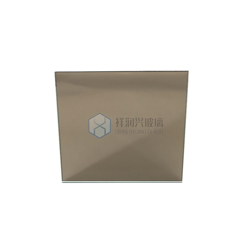 Certificado SGS 3-6 mm de aluminio transparente flotante de vidrio espejo de plata con doble recubrimiento
