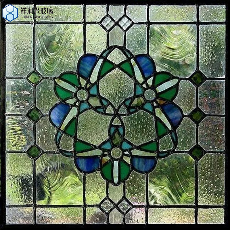 Artículo de superficie plana conforme a la fusión de arte con patrones paneles de vidrio flotado para decoración de paredes